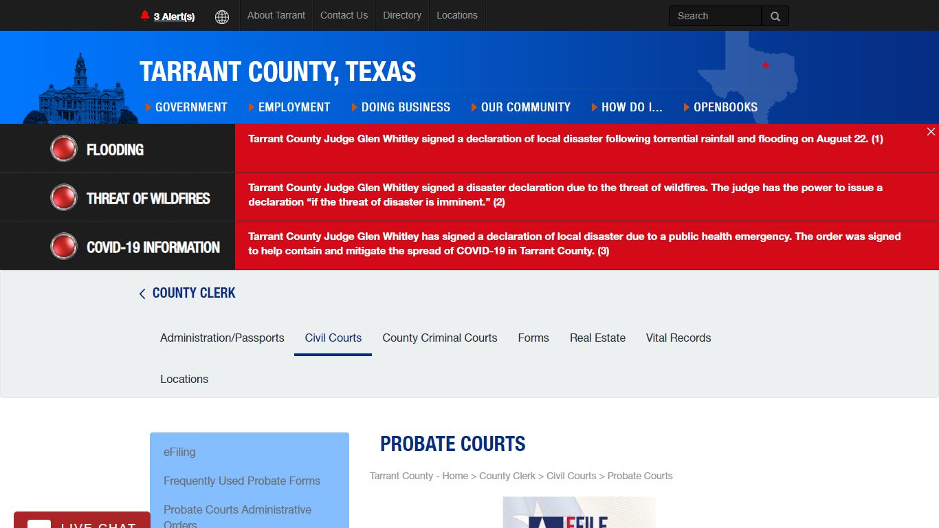 Probate Courts - Tarrant County TX